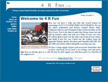 Tablet Screenshot of 4rfun.com